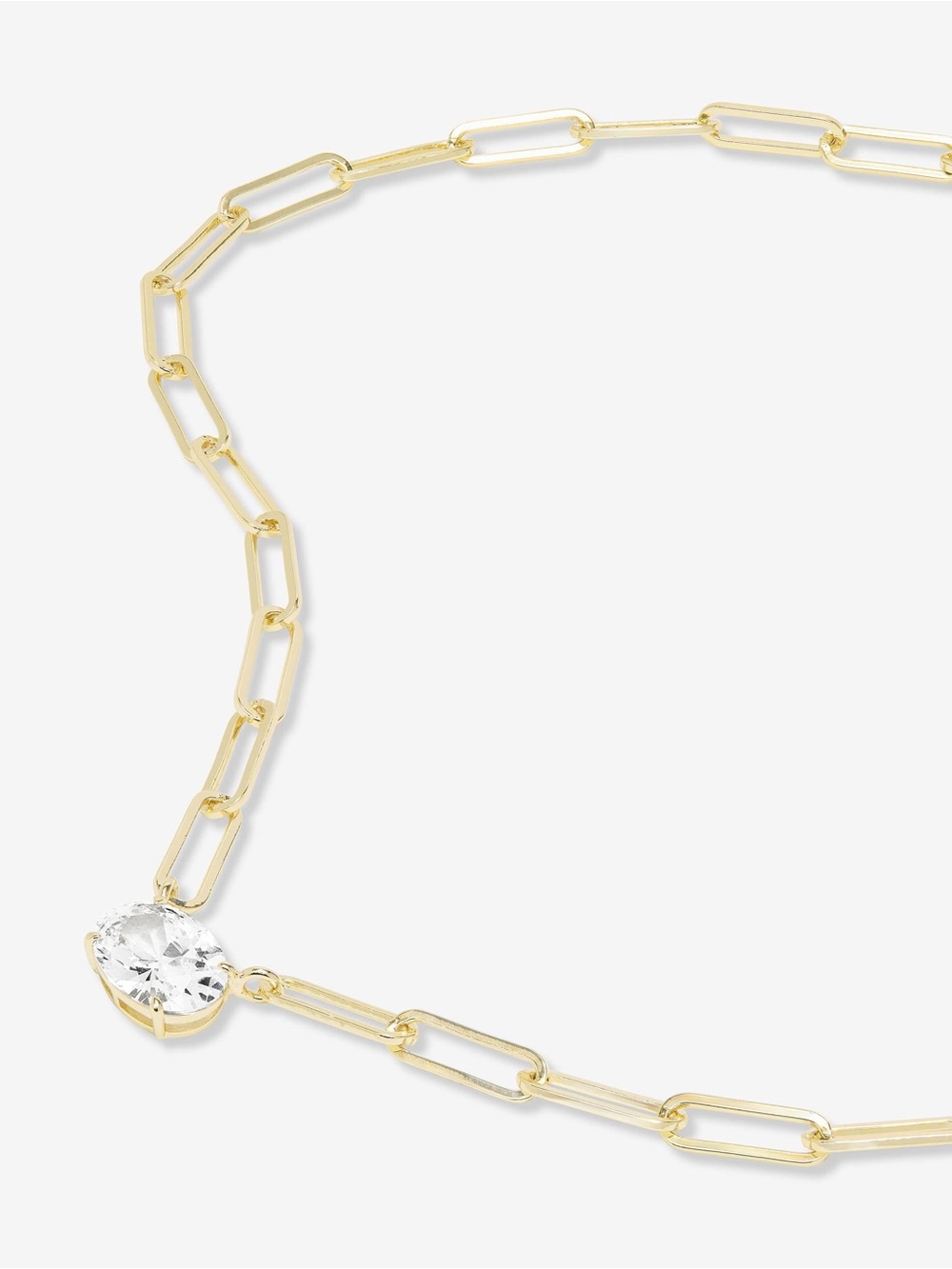 Melinda Maria Hello Gorgeous Samantha Chain Necklace- Women Jewelry - Picture 1 of 5